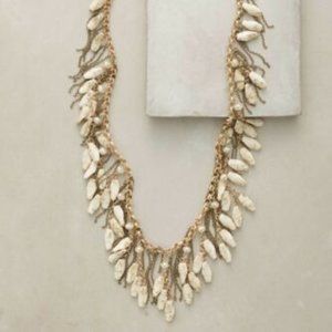 Anthropologie Aglauros Fringe Necklace EUC
